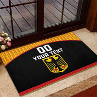 Custom Germany Hockey Rubber Doormat Trager der Adler Flag Style