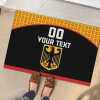 Custom Germany Hockey Rubber Doormat Trager der Adler Flag Style