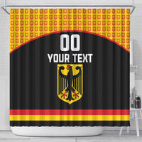 Custom Germany Hockey Shower Curtain Trager der Adler Flag Style