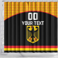 Custom Germany Hockey Shower Curtain Trager der Adler Flag Style