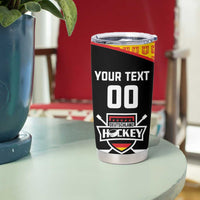 Custom Germany Hockey Tumbler Cup Trager der Adler Flag Style
