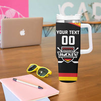 Custom Germany Hockey Tumbler With Handle Trager der Adler Flag Style
