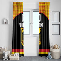 Custom Germany Hockey Window Curtain Trager der Adler Flag Style