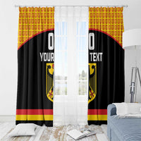 Custom Germany Hockey Window Curtain Trager der Adler Flag Style