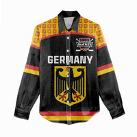 Custom Germany Hockey Women Casual Shirt Trager der Adler Flag Style