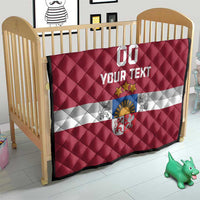 Custom Latvia Hockey Quilt Latvijas Go Champions