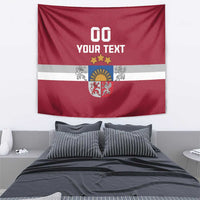 Custom Latvia Hockey Tapestry Latvijas Go Champions