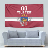 Custom Latvia Hockey Tapestry Latvijas Go Champions
