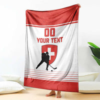 Custom Switzerland Hockey Blanket Come On La Nati