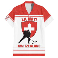 Custom Switzerland Hockey Hawaiian Shirt Come On La Nati