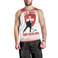 Custom Switzerland Hockey Men Tank Top Come On La Nati