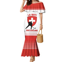 Custom Switzerland Hockey Mermaid Dress Come On La Nati