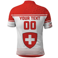 Custom Switzerland Hockey Polo Shirt Come On La Nati