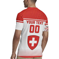 Custom Switzerland Hockey Rugby Jersey Come On La Nati