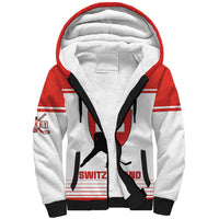 Custom Switzerland Hockey Sherpa Hoodie Come On La Nati
