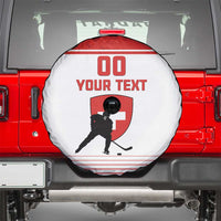 Custom Switzerland Hockey Spare Tire Cover Come On La Nati