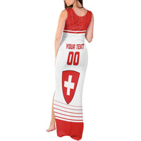 Custom Switzerland Hockey Tank Maxi Dress Come On La Nati
