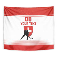 Custom Switzerland Hockey Tapestry Come On La Nati
