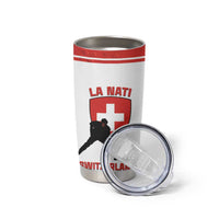 Custom Switzerland Hockey Tumbler Cup Come On La Nati
