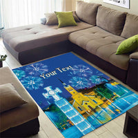 Personalized Estonian Restoration of Independence Area Rug Freedom Square Tallinn Capital