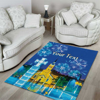 Personalized Estonian Restoration of Independence Area Rug Freedom Square Tallinn Capital