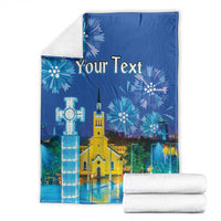 Personalized Estonian Restoration of Independence Blanket Freedom Square Tallinn Capital