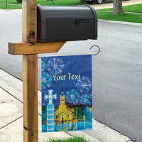 Personalized Estonian Restoration of Independence Garden Flag Freedom Square Tallinn Capital