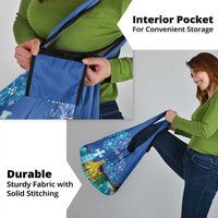 Personalized Estonian Restoration of Independence Grocery Bag Freedom Square Tallinn Capital