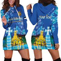 Personalized Estonian Restoration of Independence Hoodie Dress Freedom Square Tallinn Capital