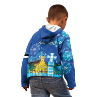 Personalized Estonian Restoration of Independence Kid Hoodie Freedom Square Tallinn Capital