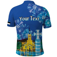 Personalized Estonian Restoration of Independence Polo Shirt Freedom Square Tallinn Capital