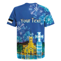 Personalized Estonian Restoration of Independence Rugby Jersey Freedom Square Tallinn Capital