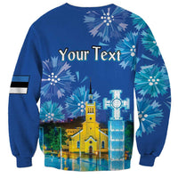Personalized Estonian Restoration of Independence Sweatshirt Freedom Square Tallinn Capital