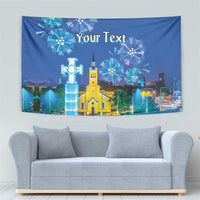 Personalized Estonian Restoration of Independence Tapestry Freedom Square Tallinn Capital