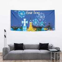 Personalized Estonian Restoration of Independence Tapestry Freedom Square Tallinn Capital