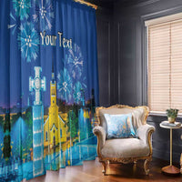 Personalized Estonian Restoration of Independence Window Curtain Freedom Square Tallinn Capital