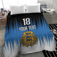 Custom Estonia Football Bedding Set Come On Kalevipojad