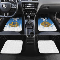 Custom Estonia Football Car Mats Come On Kalevipojad