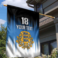 Custom Estonia Football Garden Flag Come On Kalevipojad