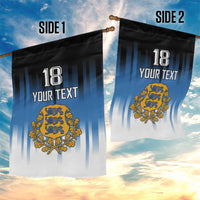 Custom Estonia Football Garden Flag Come On Kalevipojad