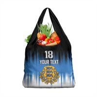 Custom Estonia Football Grocery Bag Come On Kalevipojad