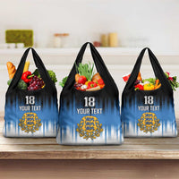Custom Estonia Football Grocery Bag Come On Kalevipojad