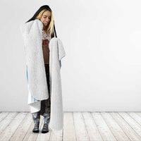 Custom Estonia Football Hooded Blanket Come On Kalevipojad