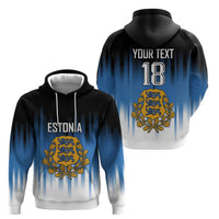 Custom Estonia Football Hoodie Come On Kalevipojad