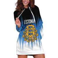 Custom Estonia Football Hoodie Dress Come On Kalevipojad