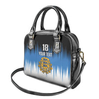 Custom Estonia Football Shoulder Handbag Come On Kalevipojad