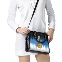 Custom Estonia Football Shoulder Handbag Come On Kalevipojad