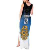 Custom Estonia Football Tank Maxi Dress Come On Kalevipojad