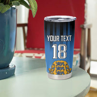 Custom Estonia Football Tumbler Cup Come On Kalevipojad