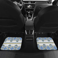 Vyshyvanka Day Car Mats Ukrainian Folk Traditions Pattern White Version